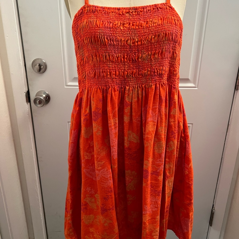 Universal Thread Vibrant Orange Dress